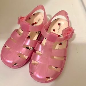 Toddler Jelly Sandals. Worn once.